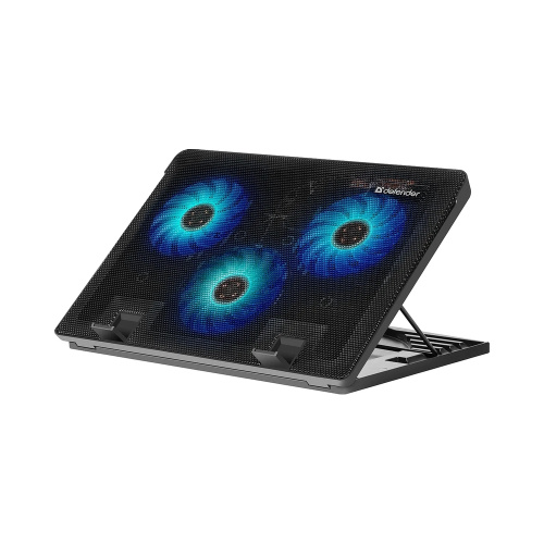Подставка для ноутбука DEFENDER NS-501, 15,6-17", 2 USB, 3 вентилятора, 29501