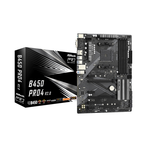 Материнская плата ASROCK B450 PRO4 R2.0