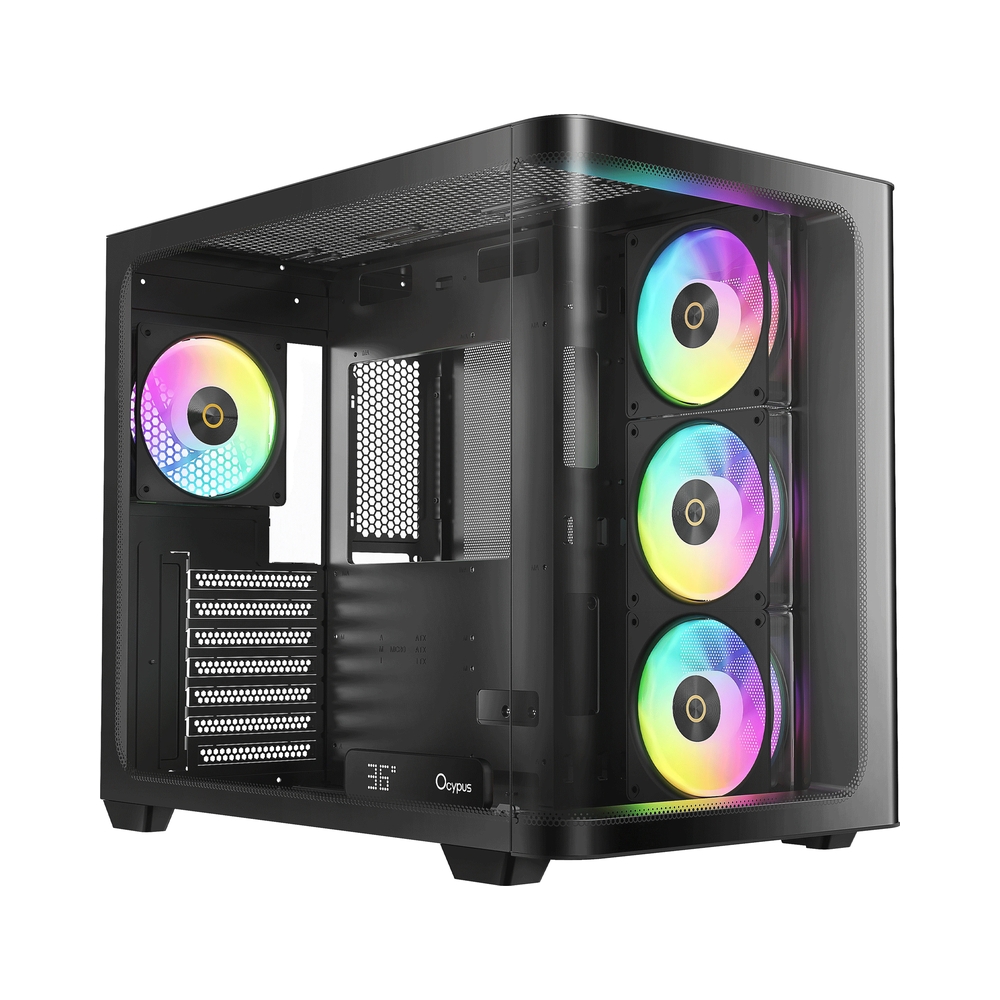Корпус Ocypus Iota C70 Curve ARGB, черный