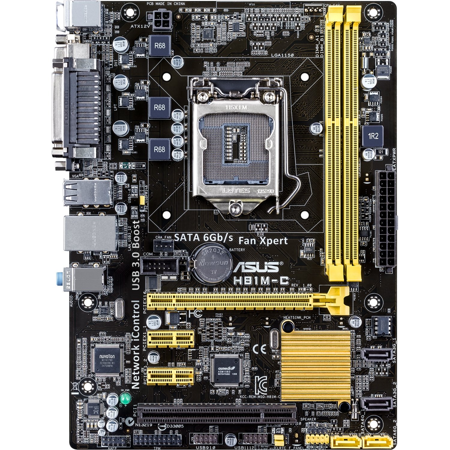 [Б/У] Материнская плата ASUS H81M-C | LGA1150