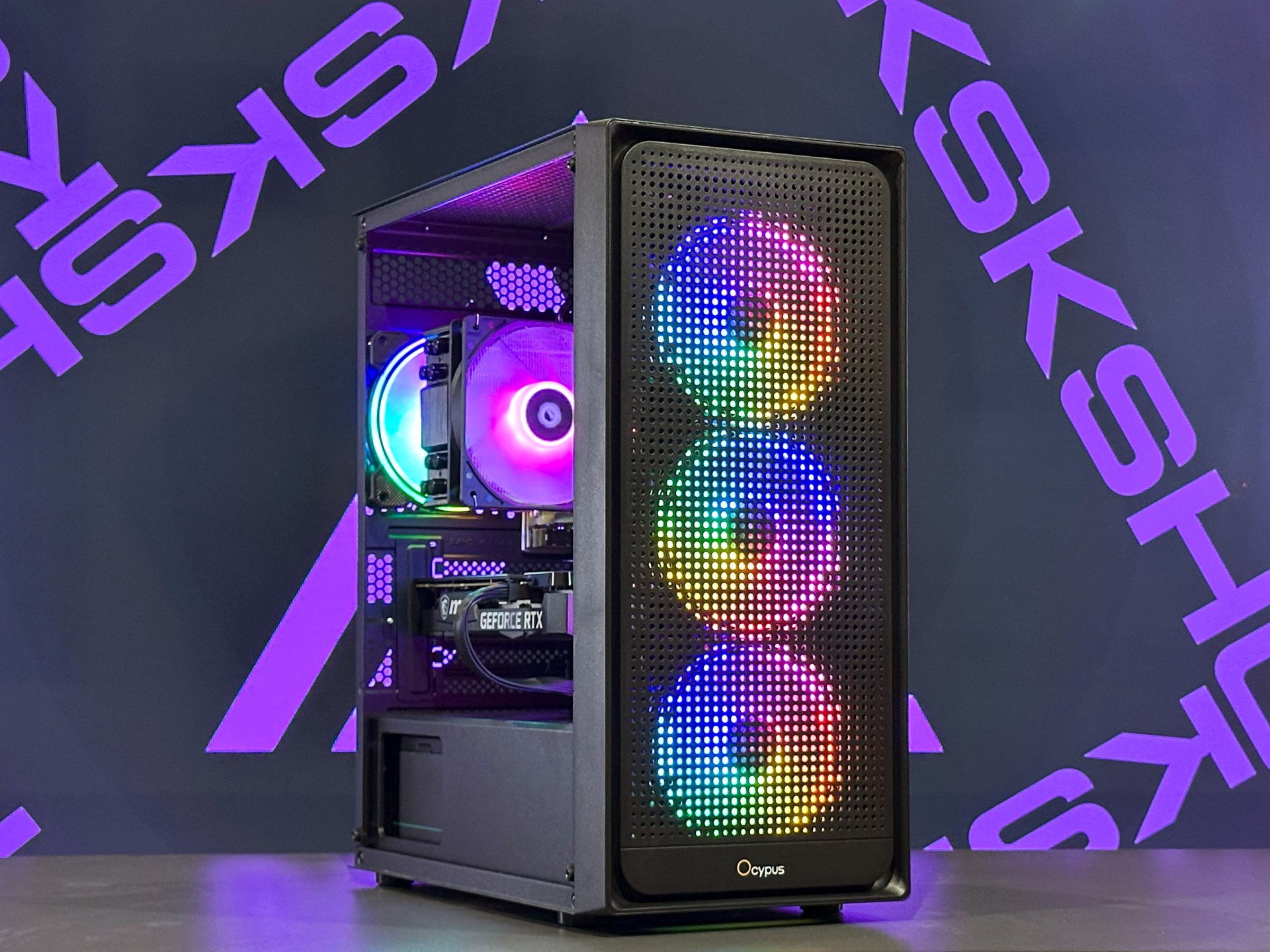 Компьютер AMD Ryzen 5 5500 / 32GB DDR4 / SSD 1000GB / RTX3060 12GB