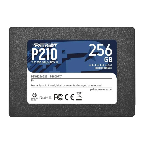 Накопитель SSD Patriot P210 256GB SATA 2.5"