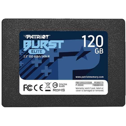 Накопитель SSD Patriot BURST PBE120GS25SSDR 120GB SATA 2.5"