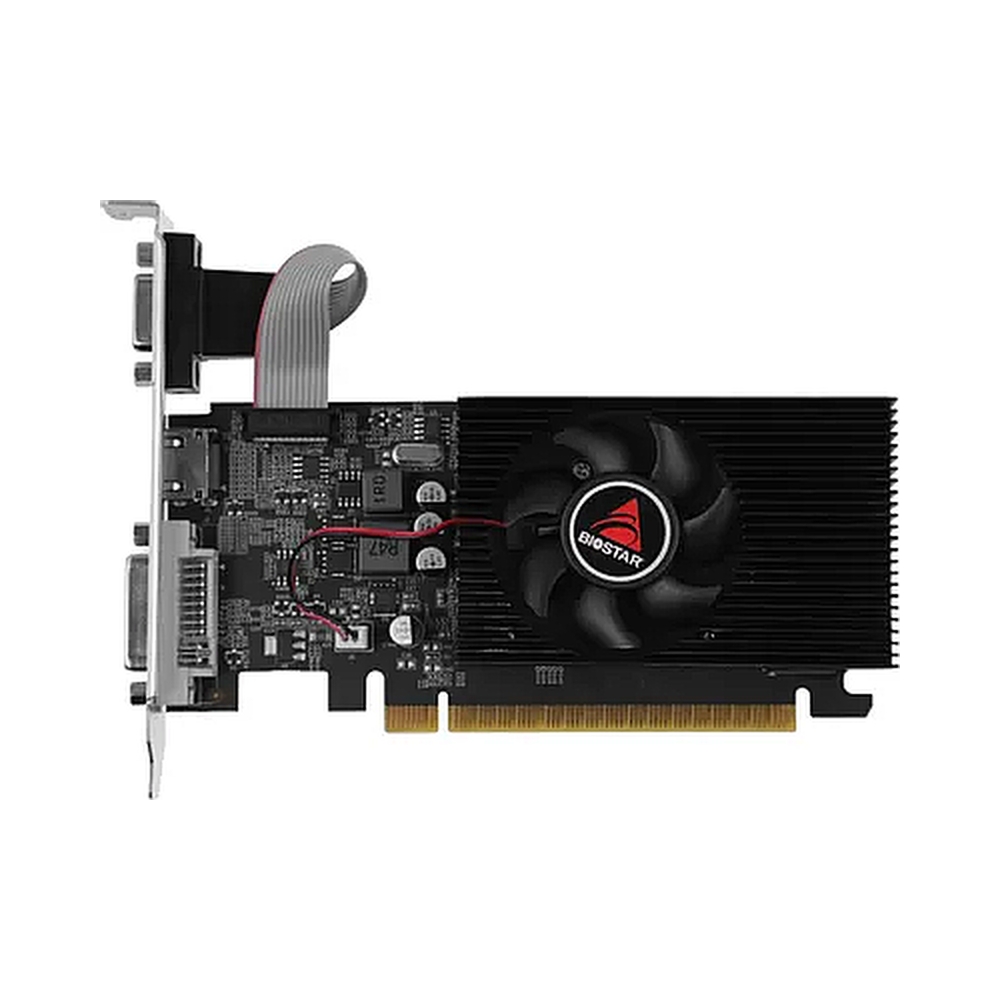 Видеокарта Biostar PCI-E GT730-4GB D3 LP (GF108) NVIDIA GeForce GT 730 4Gb 128bit GDDR3 700/1333 DVIx1 HDMIx1 CRTx1 HDCP Ret low profile