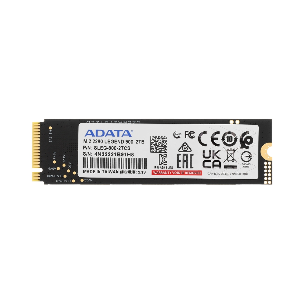 SSD накопитель ADATA LEGEND 900 [SLEG-900-2TCS] 2TB
