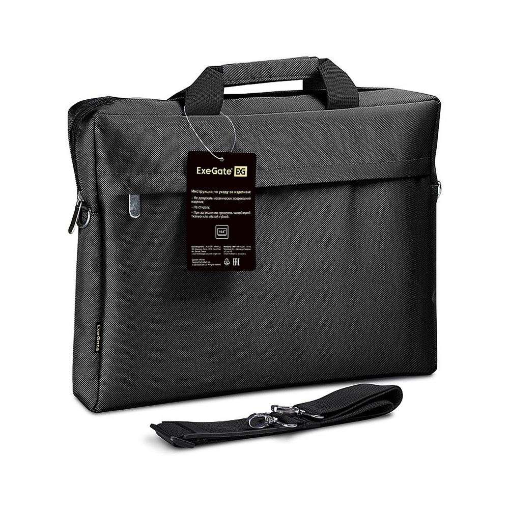 Сумка 15.6" ExeGate Start  S15 Black [EX205135RUS], черная