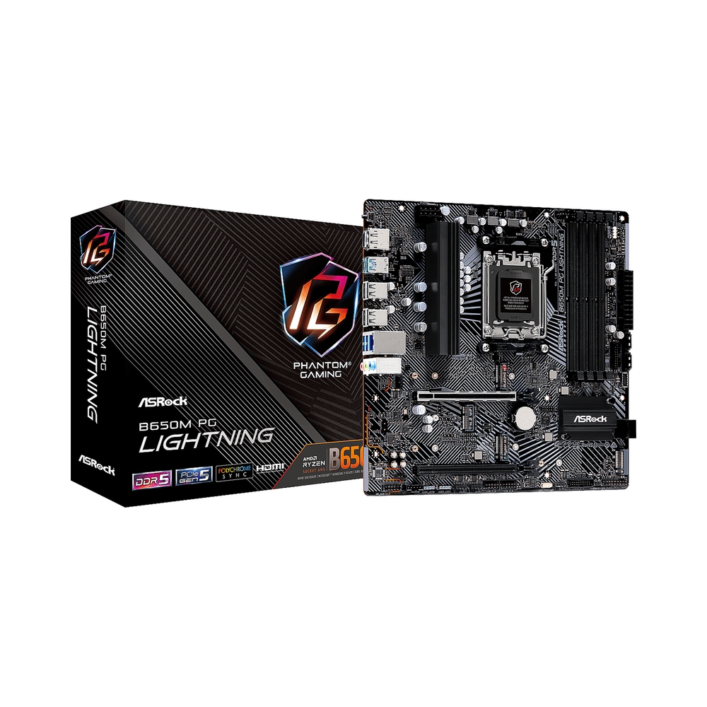 Материнская плата ASRock B650M PG LIGHTNING