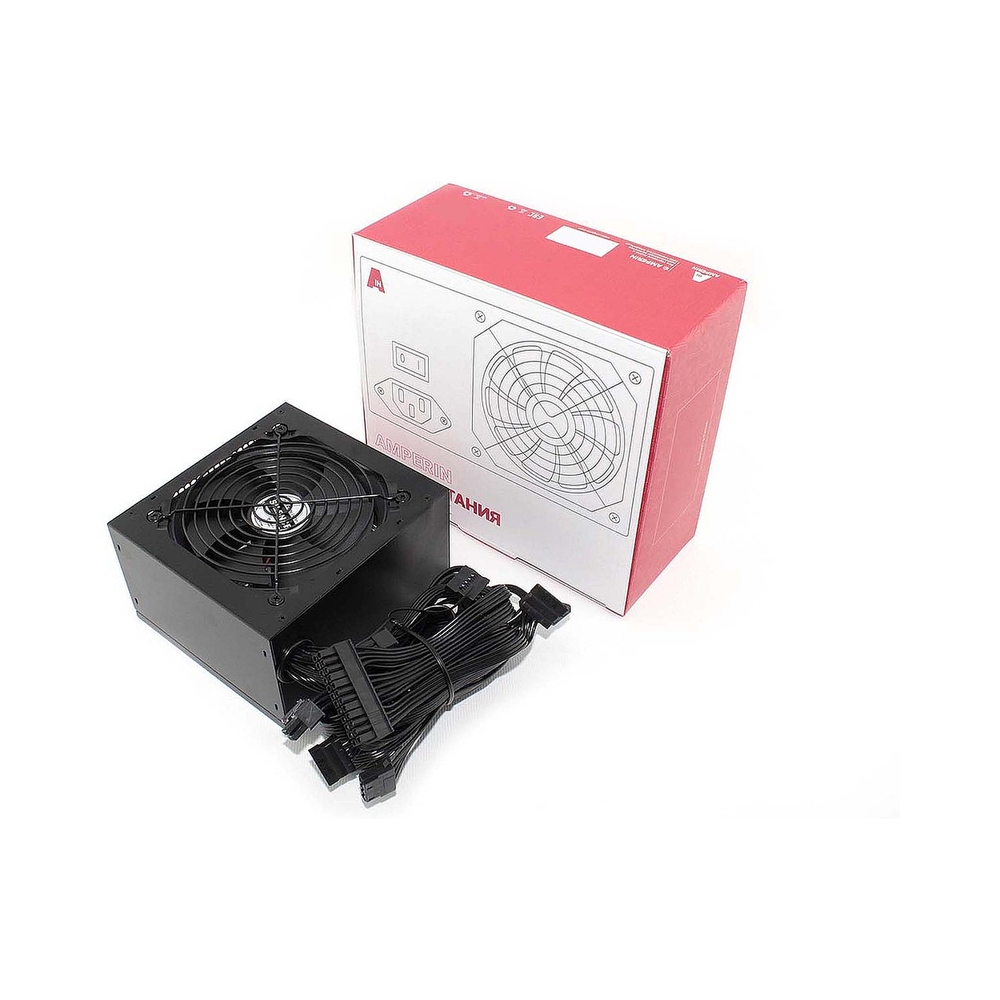 Блок питания Amperin AI600PSU-B 600Вт