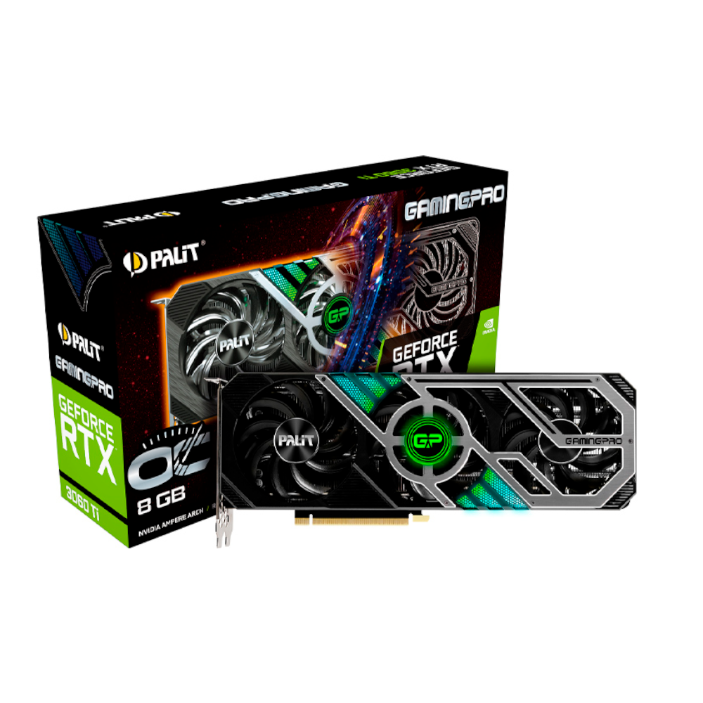Видеокарта Palit GeForce RTX 3070 Ti GamingPro [NED307T019P2-1046A] — KSKSHOP.RU