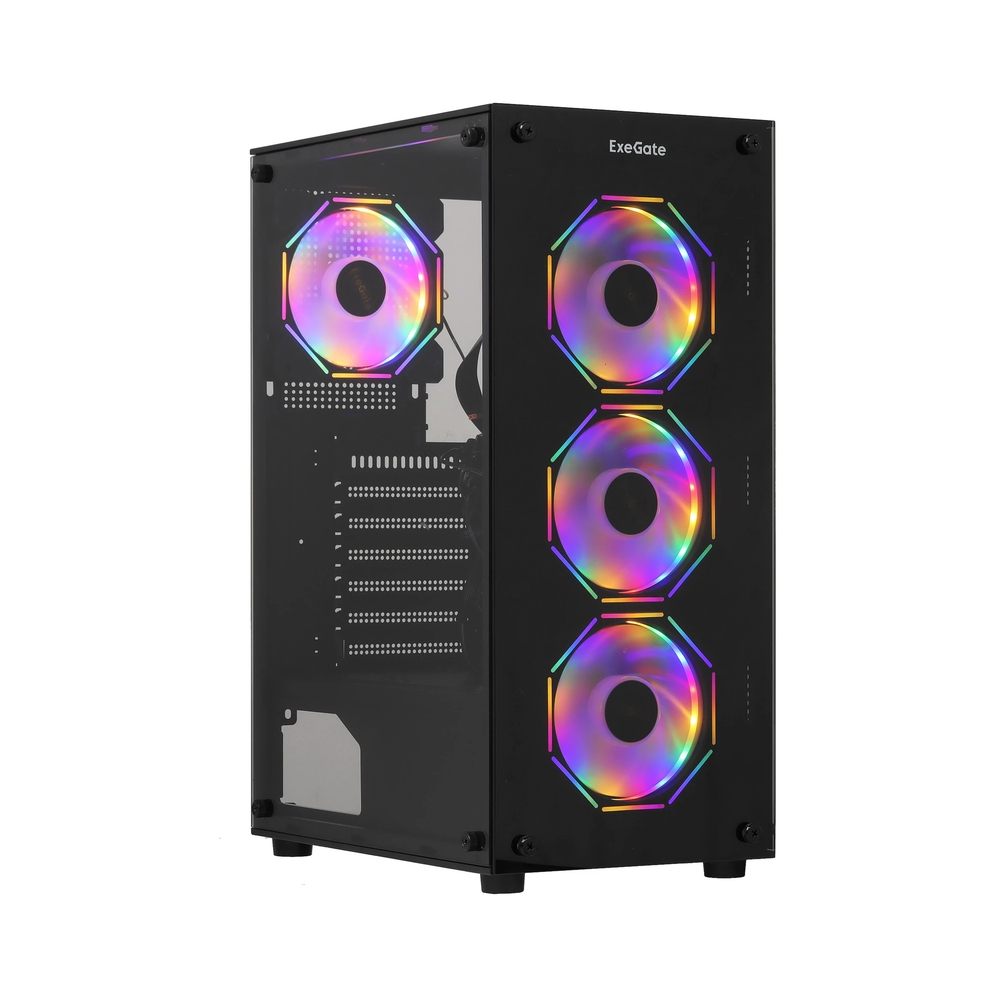 Корпус ExeGate i3 BASE [EX294967RUS], черный