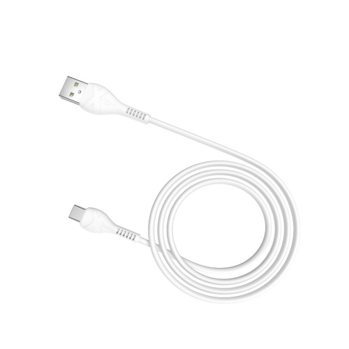 Кабель USB HOCO X37 Cool, USB - Type-C, 3.0А, 1м, белый