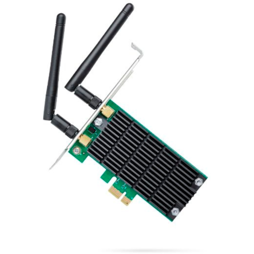 Сетевой адаптер WiFi TP-Link Archer T4E AC1200 PCI Ex 2ант.