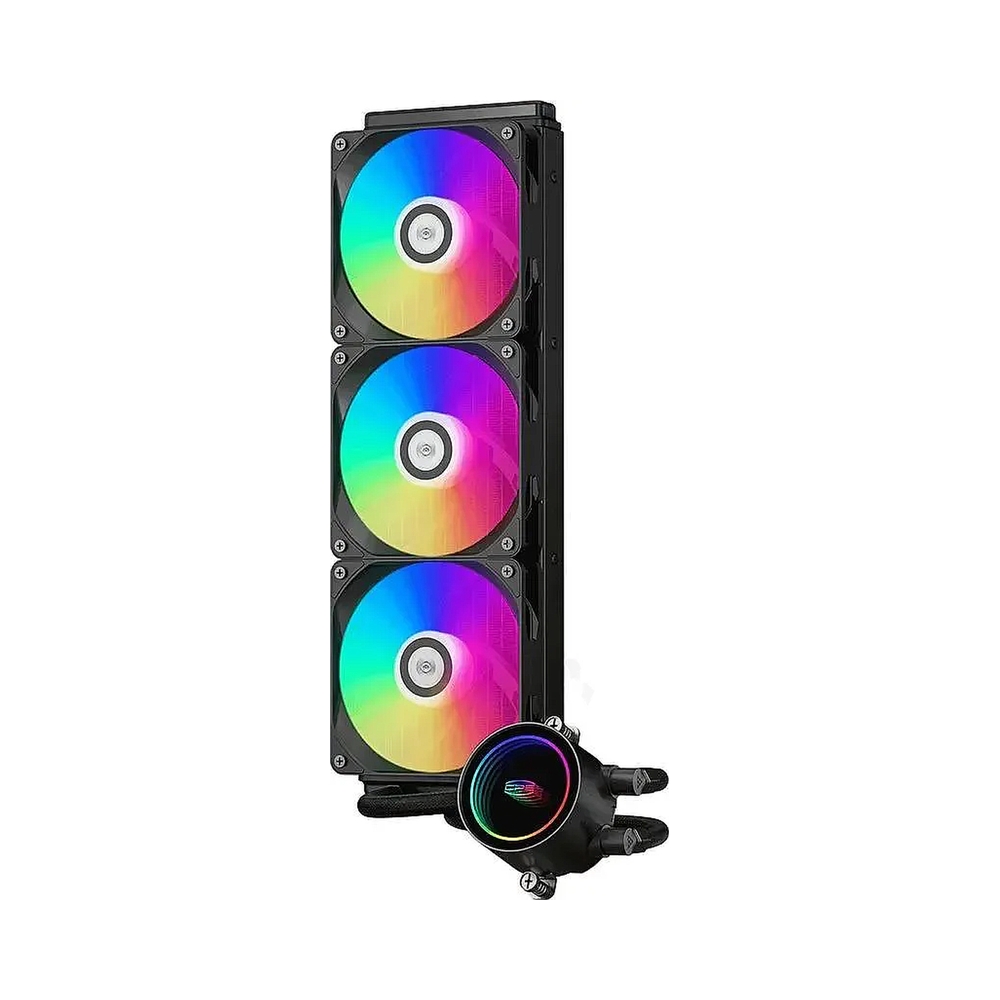 Система водяного охлаждения PCCooler DA360 ARGB, черный