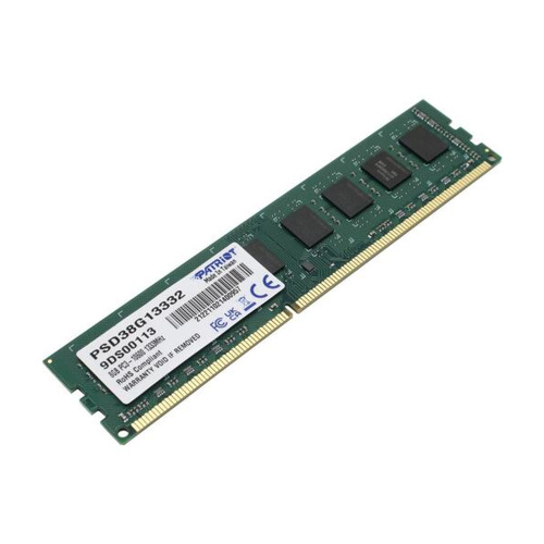 Оперативная память Patriot Signature DDR3 8Gb [PSD38G13332] 8 ГБ