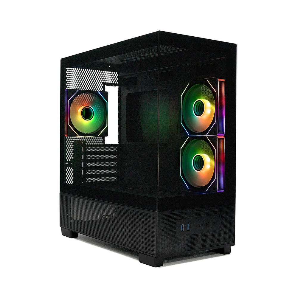 Корпус XASTRA Q500M 3ARGB-C10, черный