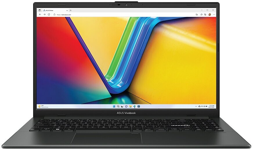 Ноутбук 15.6" IPS FHD ASUS E1504FA-BQ831W black (Ryzen 5 7520U/16Gb/512Gb SSD/VGA int/W11) (90NB0ZR2-M01C50)