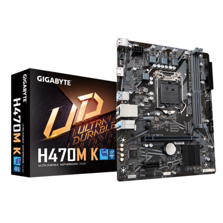 Материнская плата Gigabyte H470M K