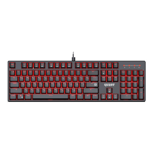 Клавиатура DEFENDER MECHANICAL QUEST GK-596