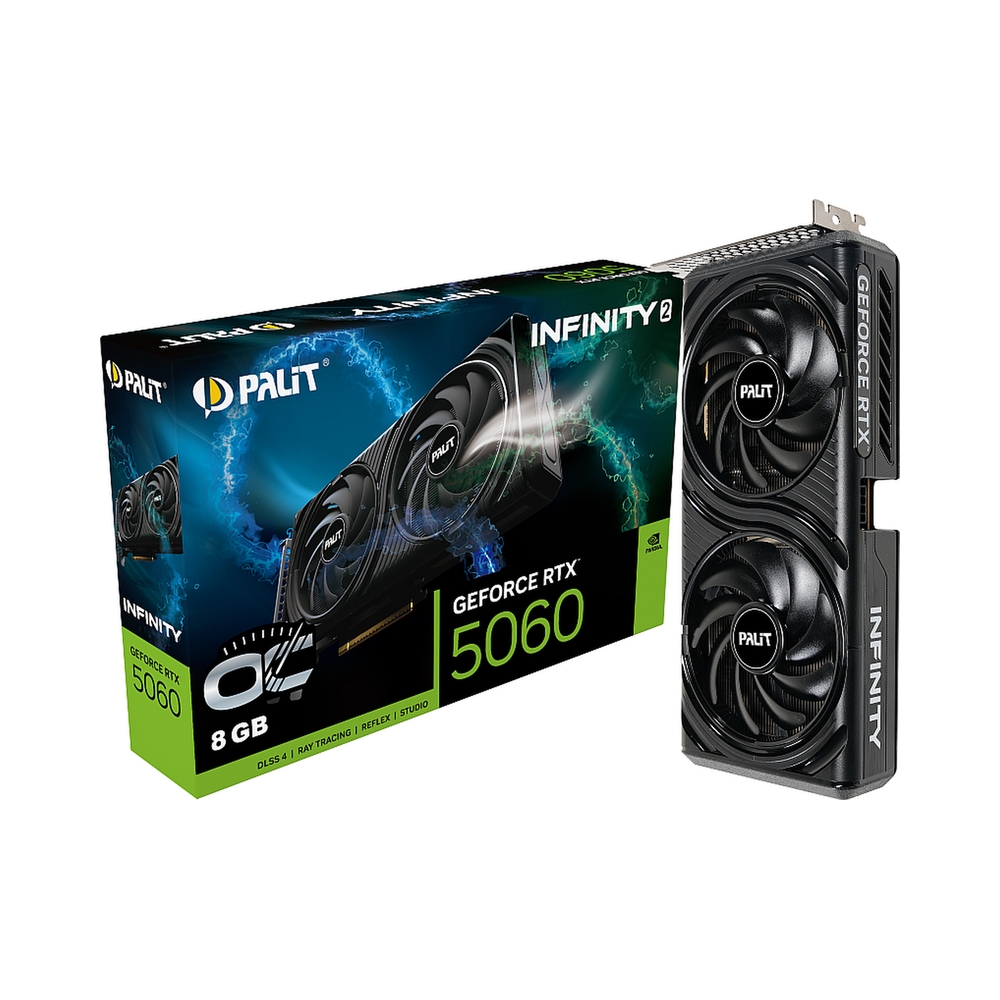 Видеокарта Palit GeForce RTX 5060 Infinity 2 OC [NE75060V19P1-GB2063L]