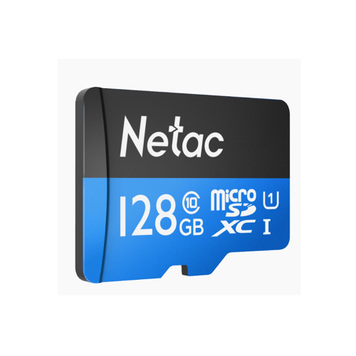 Флеш карта MicroSDXC 128GB  Netac Class 10 UHS-I U1 P500 Standart + адаптер