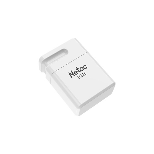 Флеш Диск Netac U116 32Gb USB3.0, мини, белая