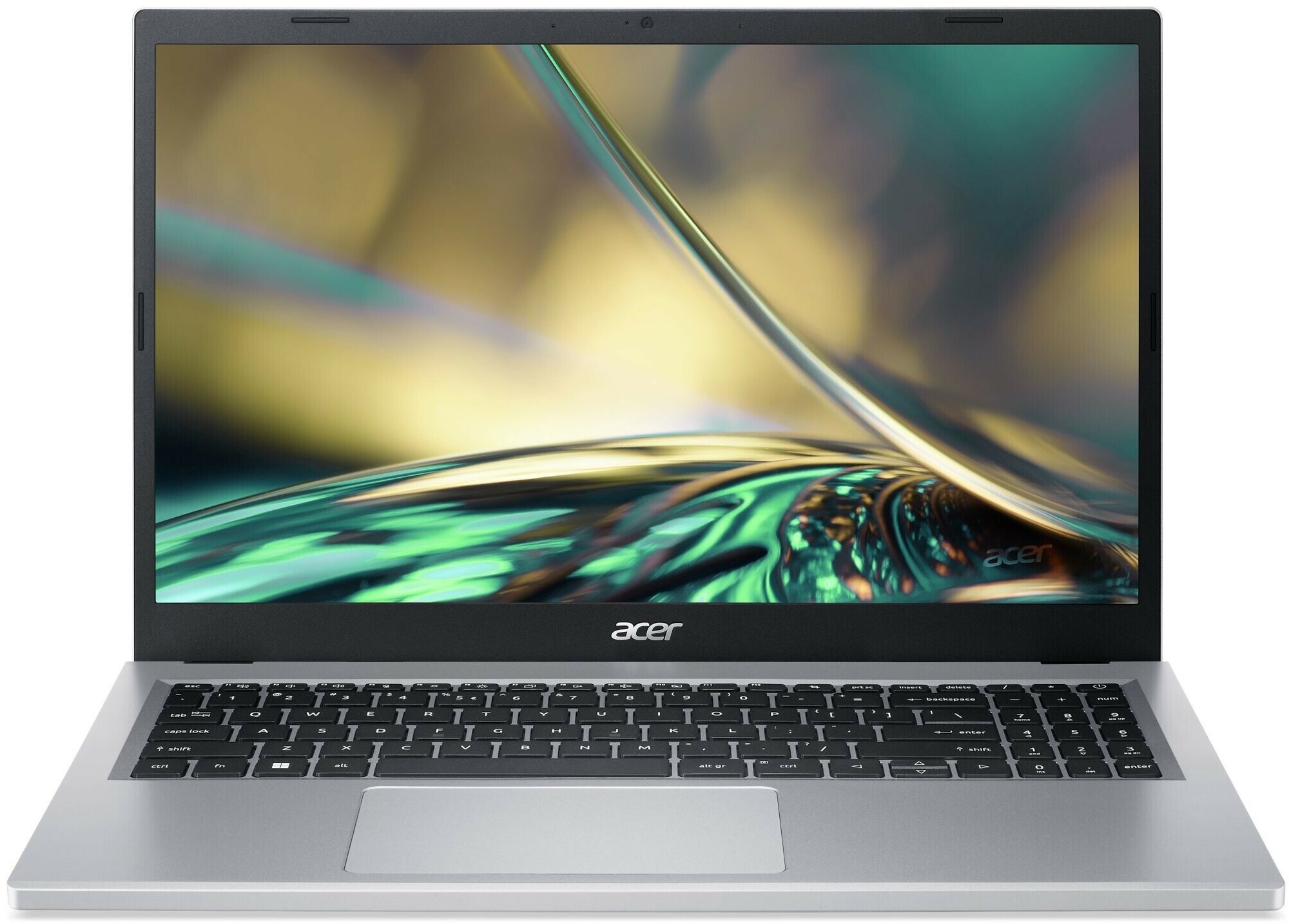 Ноутбук Acer Aspire 3 A315-24P-R16W Ryzen 3 7320U 8Gb SSD256Gb AMD Radeon 15.6" IPS FHD (1920x1080) Eshell silver WiFi BT Cam