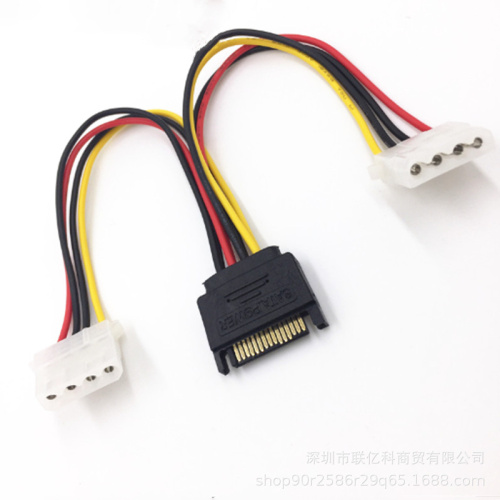 Переходник SATA Male to 2xMOLEX Female