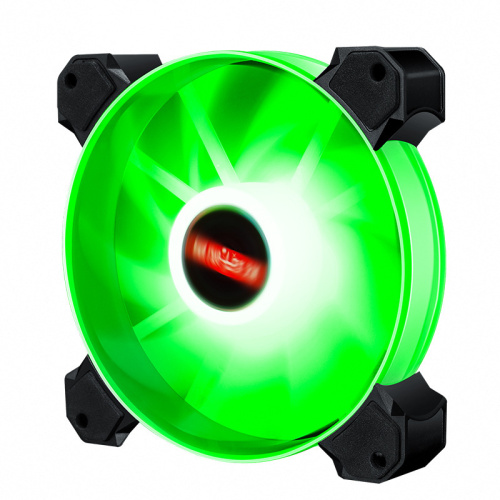 Кулер для пк 120mm YueHUI GREEN MOLEX + 3PIN