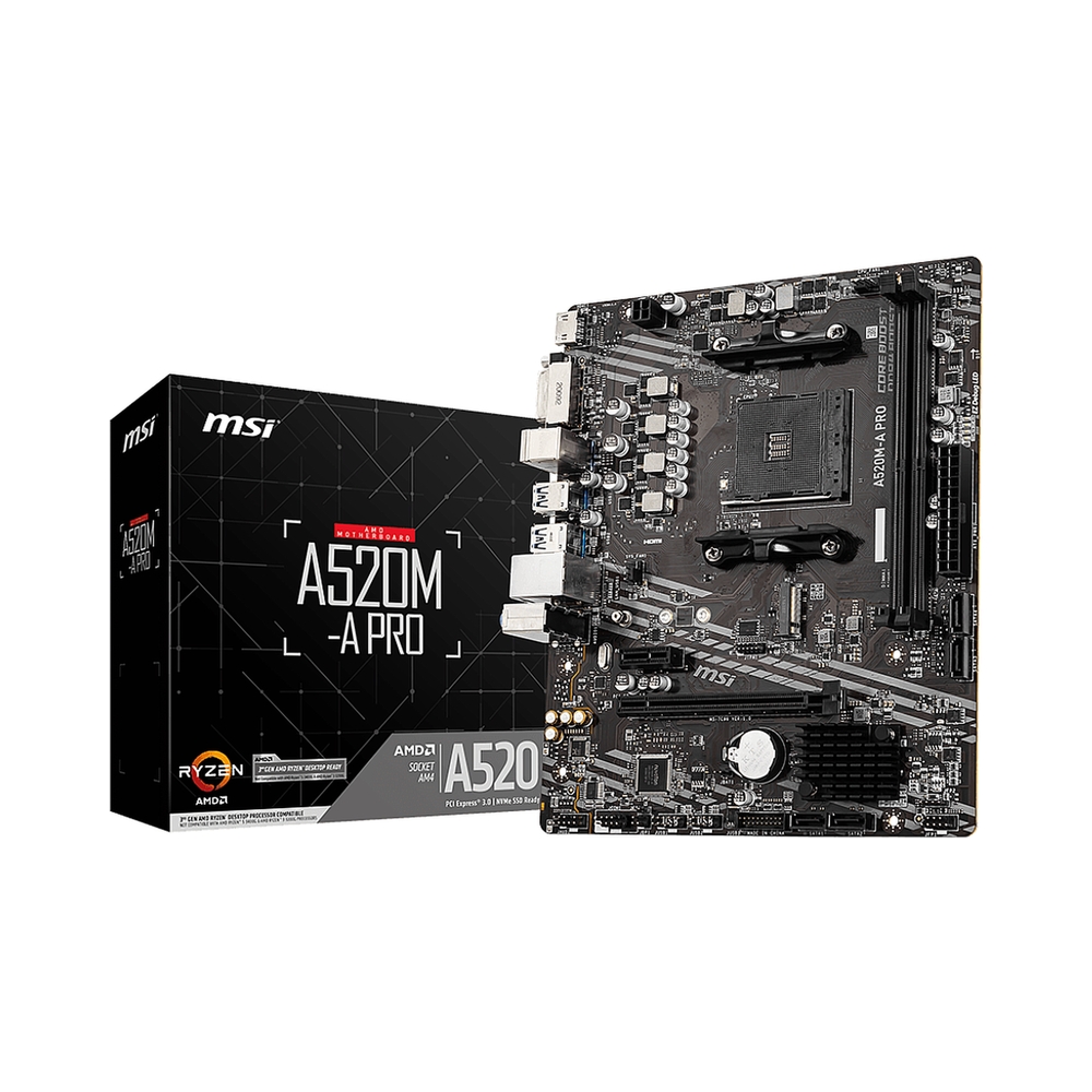 Материнская плата MSI A520M-A PRO