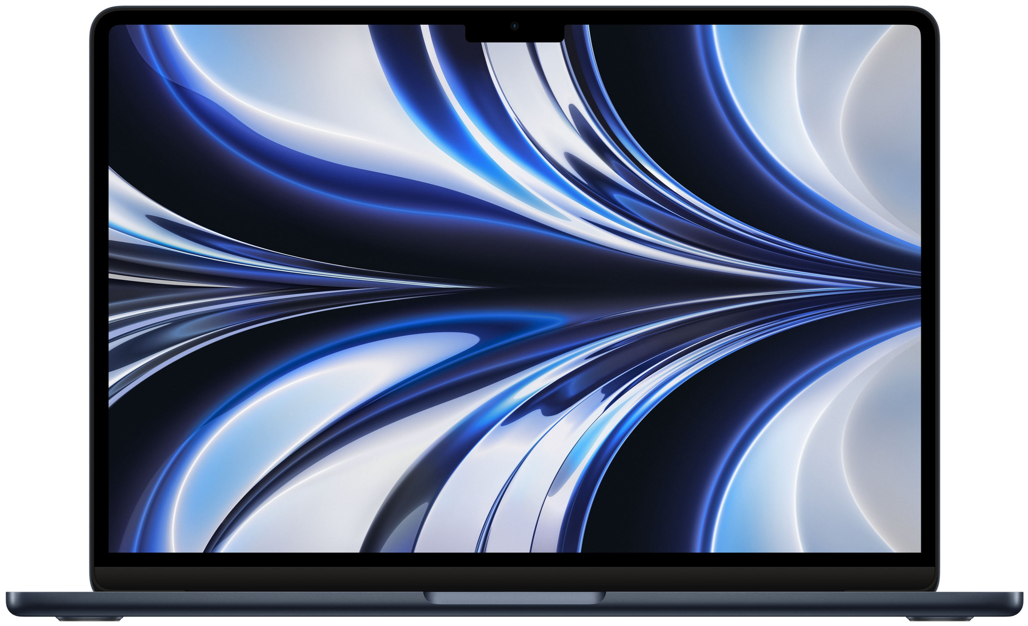 Ноутбук 13.6" Apple MacBook Air 13 (MLY33LL/A) [2560x1664, IPS, Apple M2 (8-core CPU/8-core GPU), RAM 8Gb, SSD 256Gb, MacOS, Midnight, Английская клавиатура]