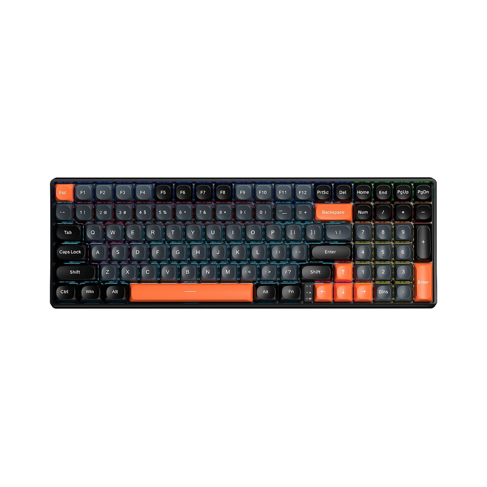 Клавиатура механическая AULA S100, Black-Gray-Orange