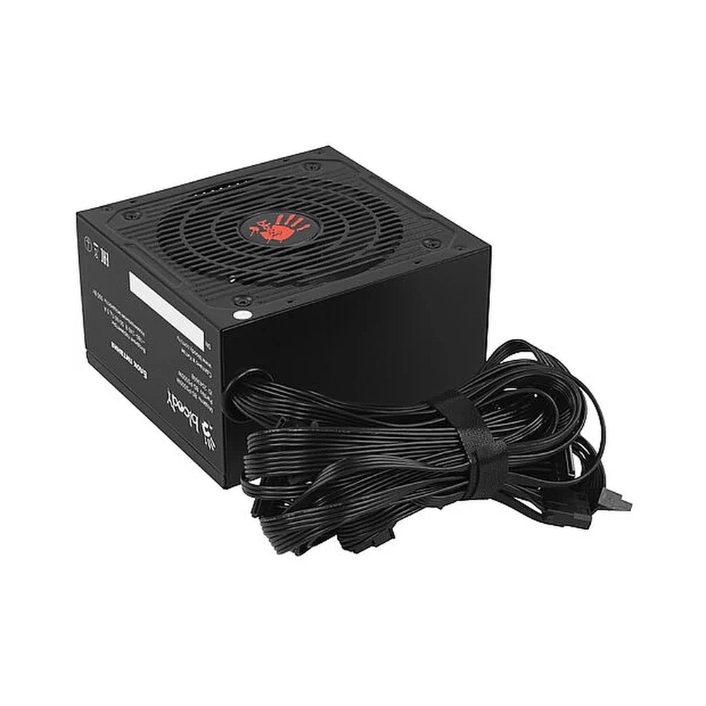 Блок питания Bloody ATX 500W BD-PS500W 80 PLUS WHITE (20+4pin) APFC 120mm fan 6xSATA RTL