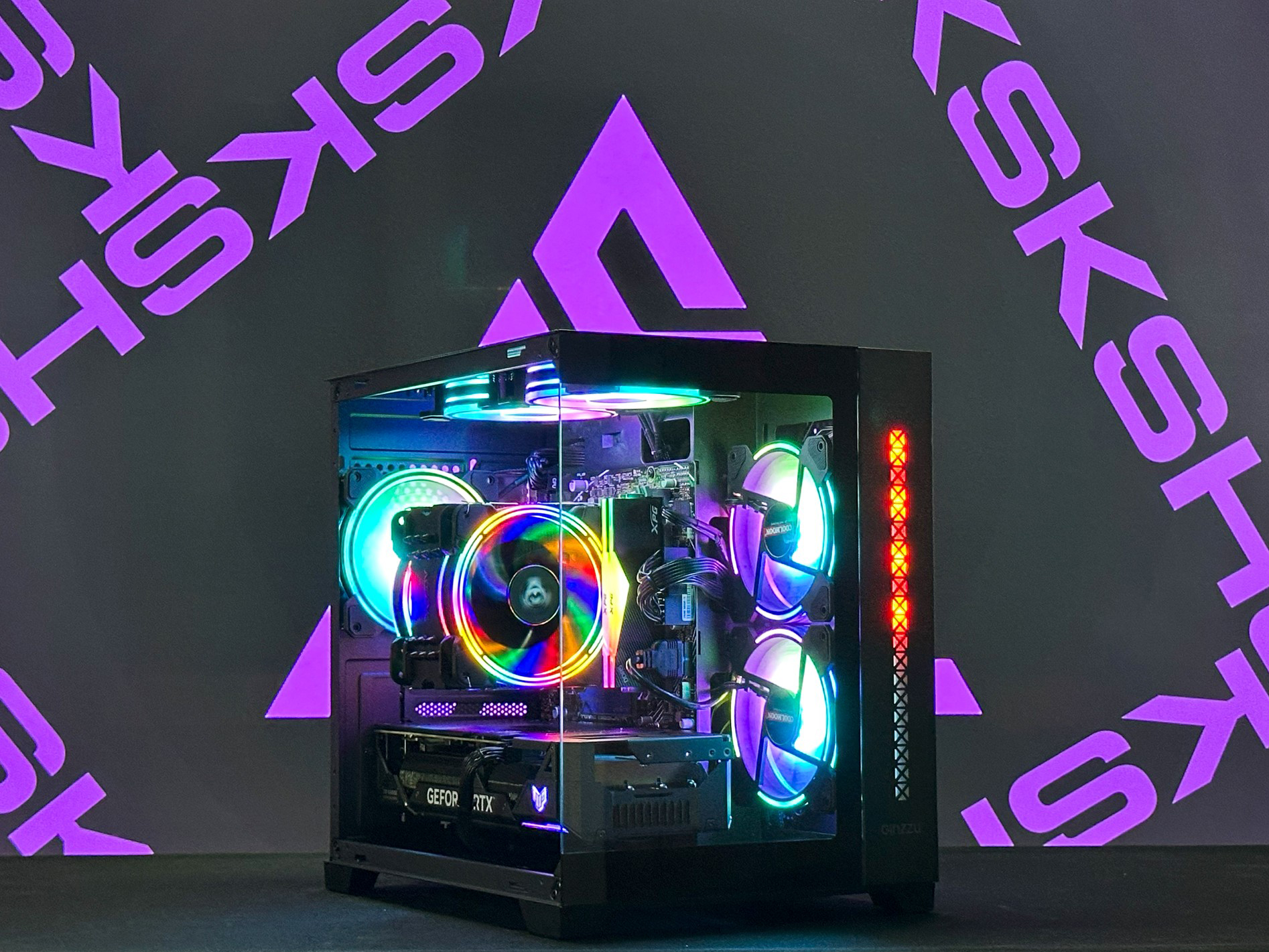 Компьютер AMD Ryzen 5 7600 / 32GB DDR5 / SSD 500Gb / RTX5060Ti 8Gb