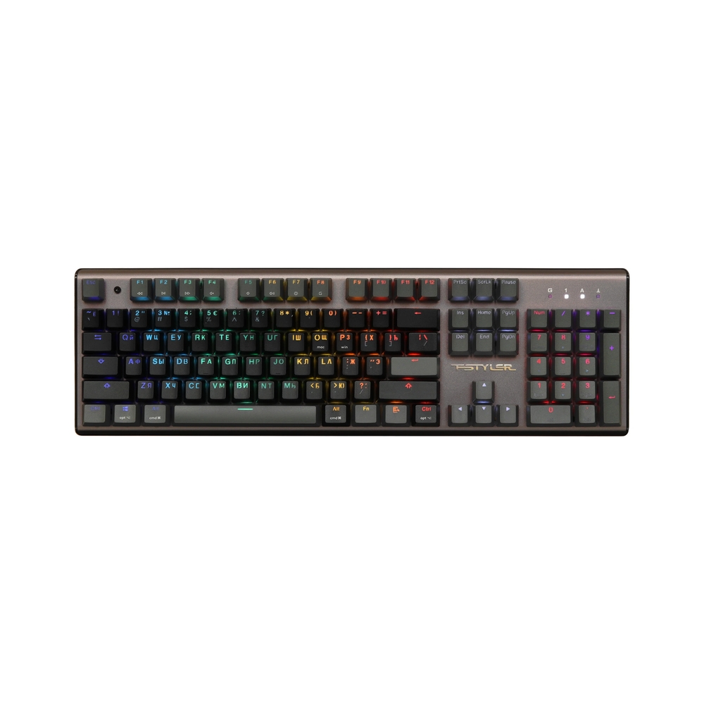 Клавиатура проводная A4Tech Fstyler FS100 Neon