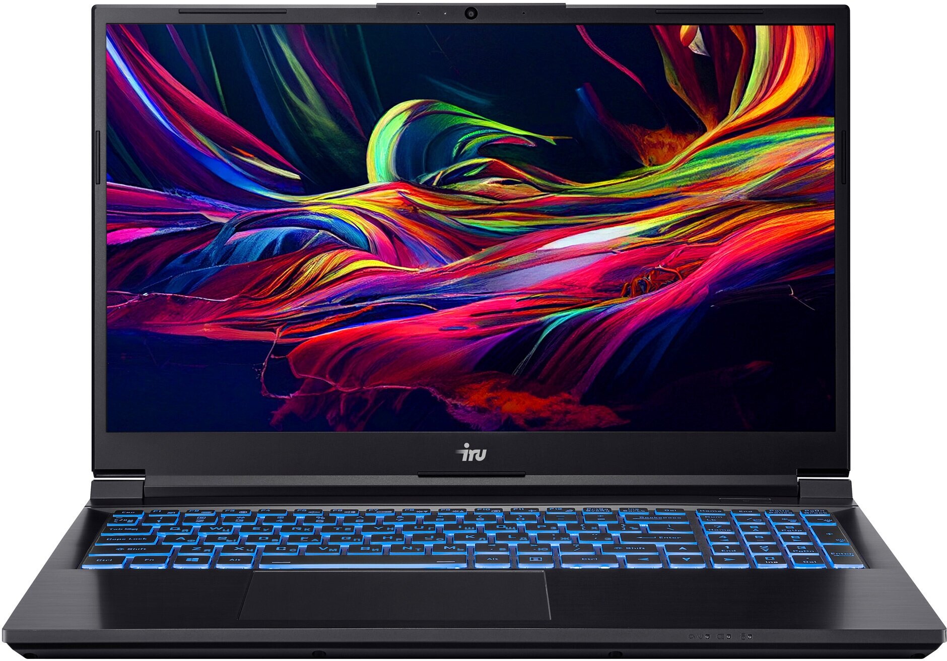 Ноутбук IRU Калибр 15ALC Core i5 12500H 8Gb SSD256Gb NVIDIA GeForce GTX 1650 4Gb 15.6" IPS FHD (1920x1080) Free DOS black WiFi BT Cam 3465mAh (1988030)
