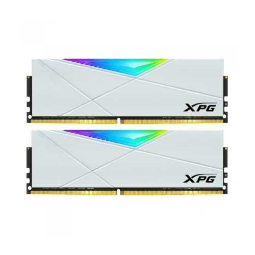 Модуль памяти 16GB ADATA DDR4 2*8Gb 3200 DIMM XPG SPECTRIX D50 RGB White Gaming