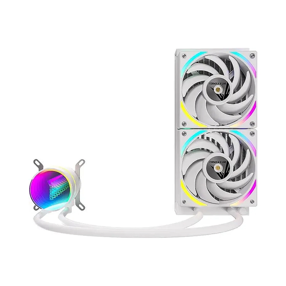 Система водяного охлаждения Formula Oasis L240 ARGB, белый
