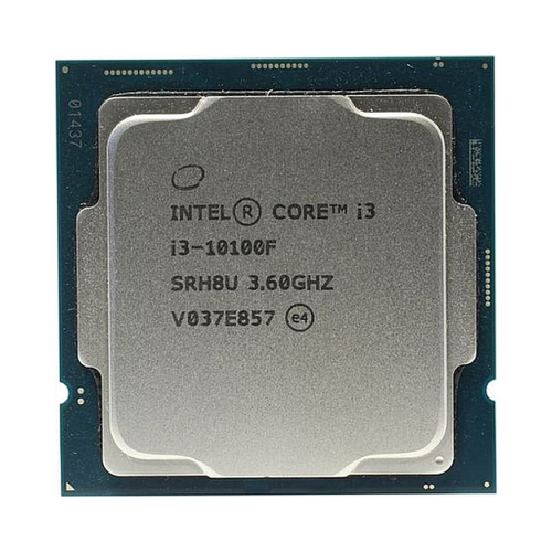 Процессор Intel Core i3-10100F tray