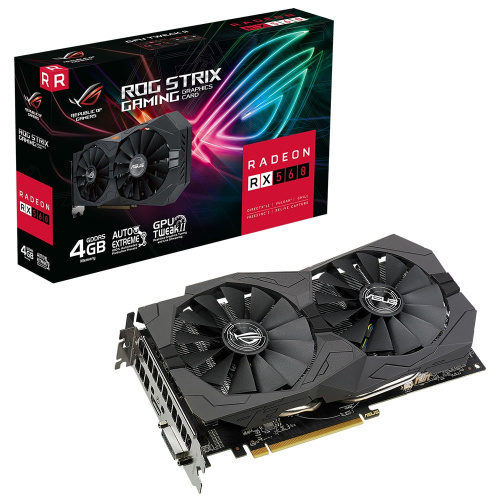 Видеокарта Asus AMD Radeon RX 560 4096Mb [ROG-STRIX-RX560-4G-V2-GAMING]