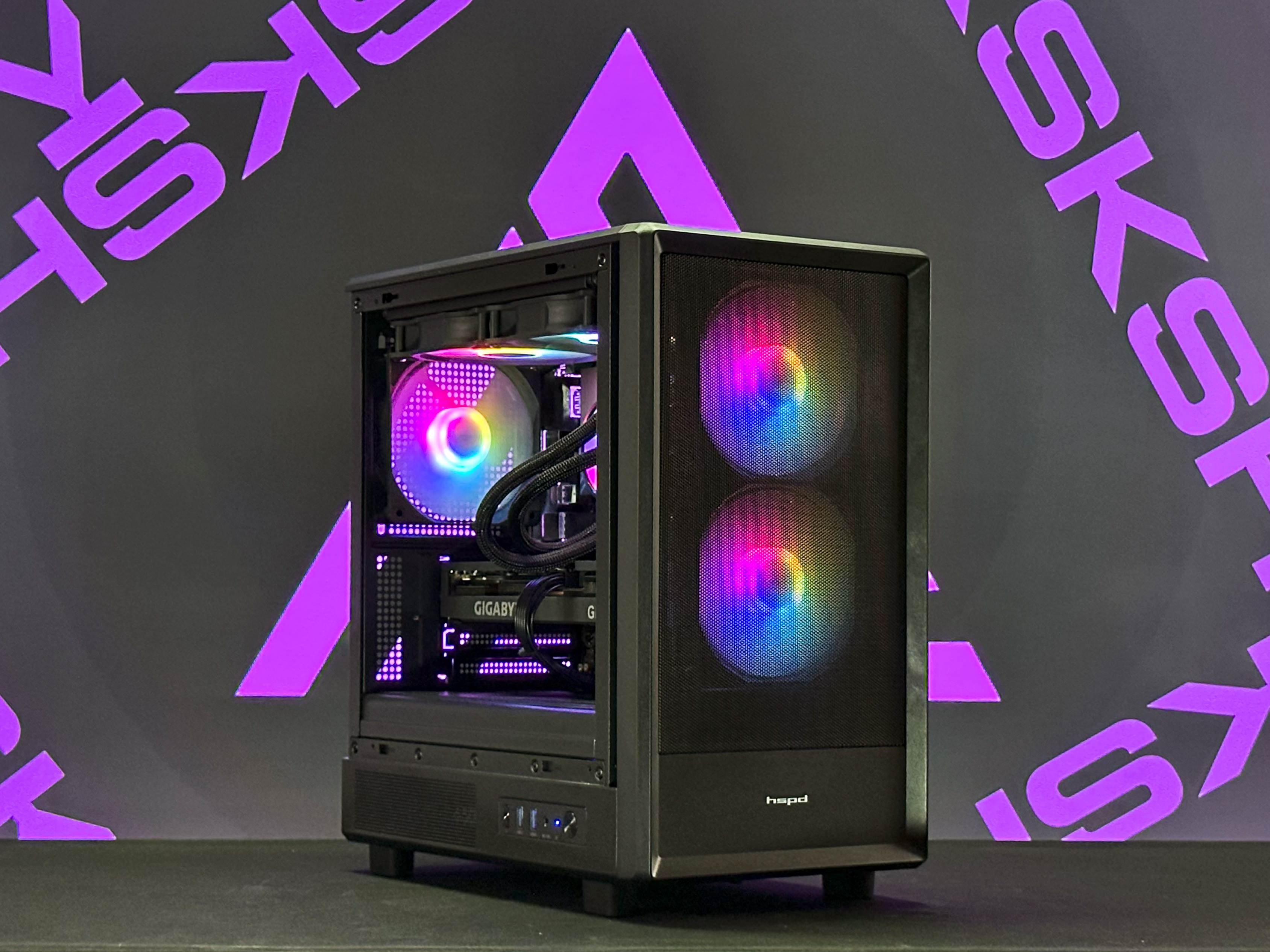 Компьютер AMD Ryzen 5 7600 / 32GB DDR5 / SSD 512GB / RTX5060Ti 8GB