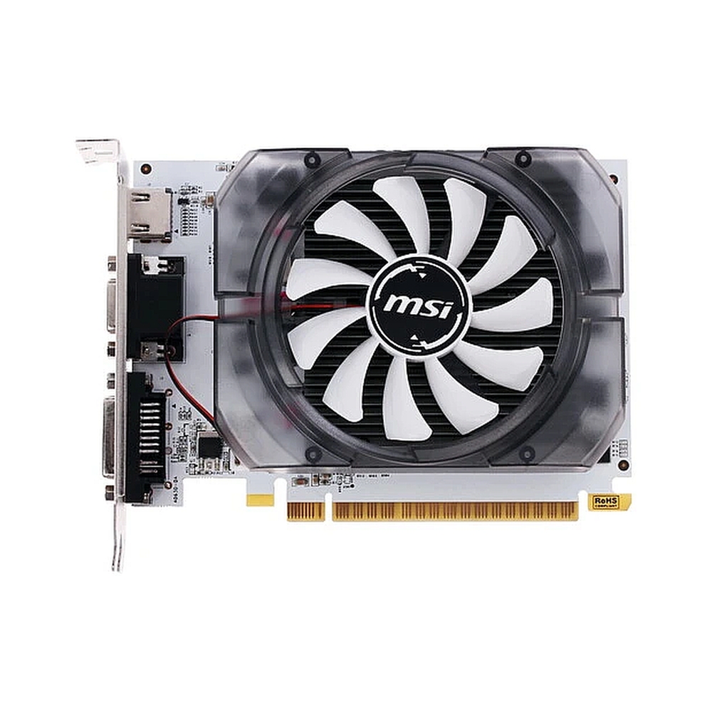 Видеокарта MSI PCI-E N730-4GD3V2 nVidia GeForce GT 730 4096Mb 128bit DDR3 700/1000 DVIx1/HDMIx1/CRTx1/HDCP Ret