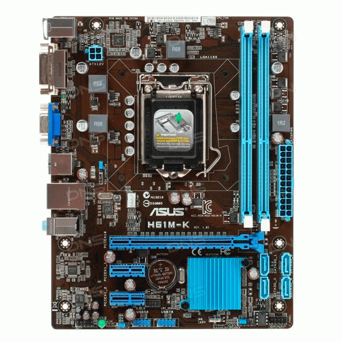 [Б/У] Материнская плата ASUS H61M-K | LGA1155