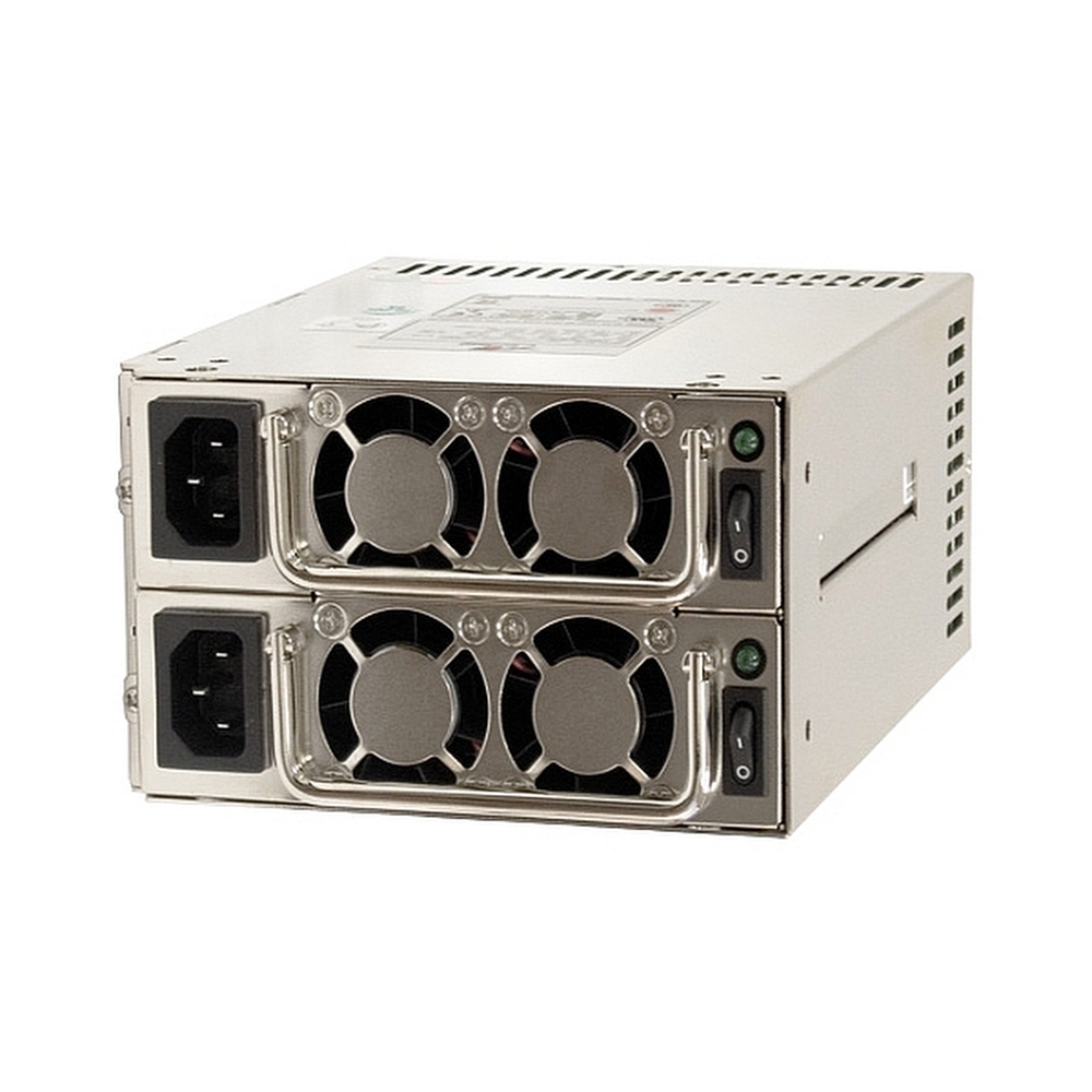 Блок питания ZIPPY/EMACS MRW-6420P, 4U(PS/2), Mini Redundant, 420W Brown Box {4}
