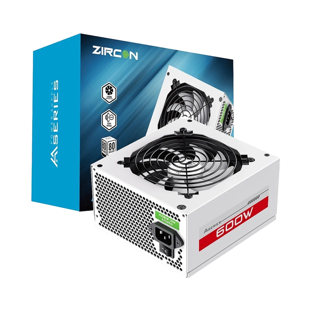 Блок питания ZIRCON AA-600 White 600W