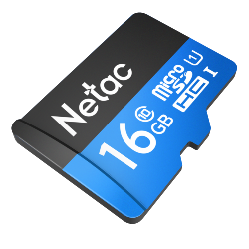 Флеш карта microSDHC 16GB Netac P500 (без SD адаптера) 80MB/s