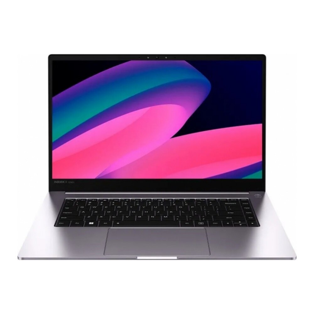 Ноутбук Infinix Inbook X3 PLUS_XL31 15.6"(1920x1080 IPS)/Intel Core i5 1235U(1.3Ghz)/8192Mb/512SSDGb/noDVD/Ext:Intel Iris Xe Graphics/BT/WiFi/50WHr/war 2y/1.6kg/Grey/DOS