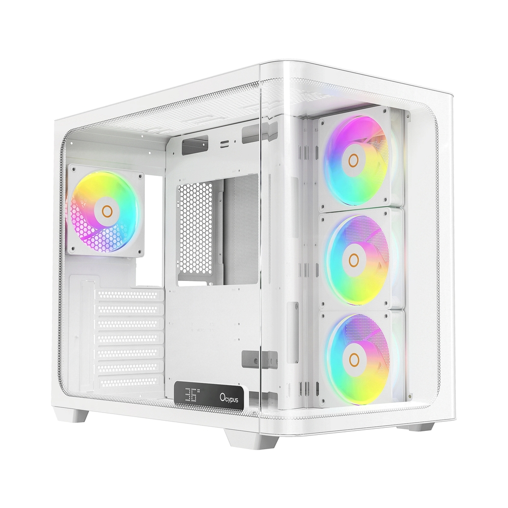 Корпус Ocypus Iota C70 Curve ARGB, белый