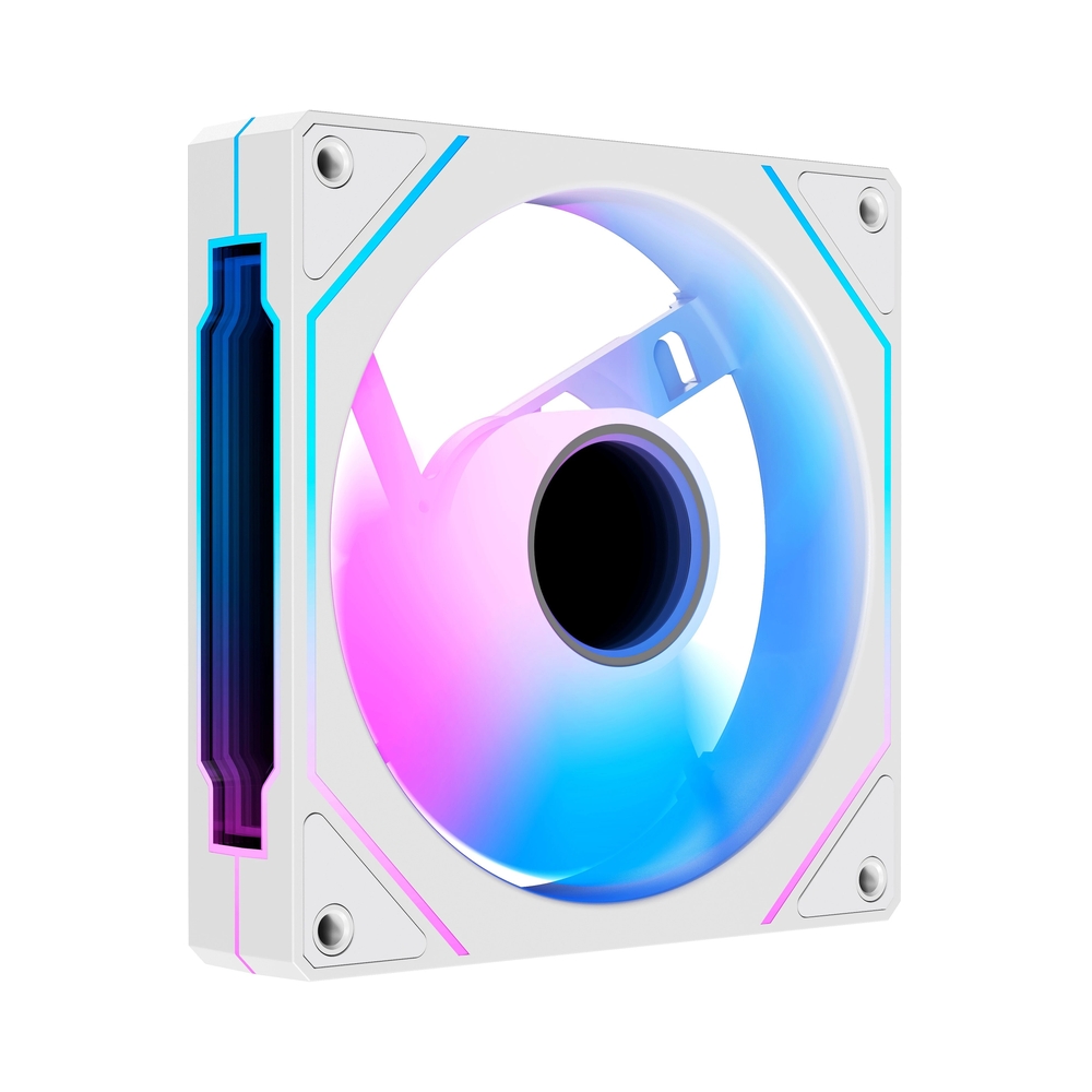 Реверсный вентилятор Ocypus Gamma F12 WH ARGB [Gamma-F12-WH1AM01X-GL], белый