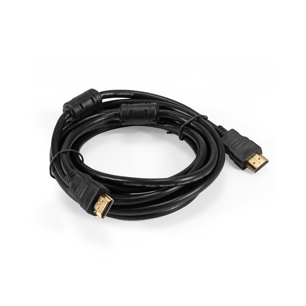 Кабель ExeGate [EX-CC-HDMI-3.0F] HDMI - HDMI, 3м