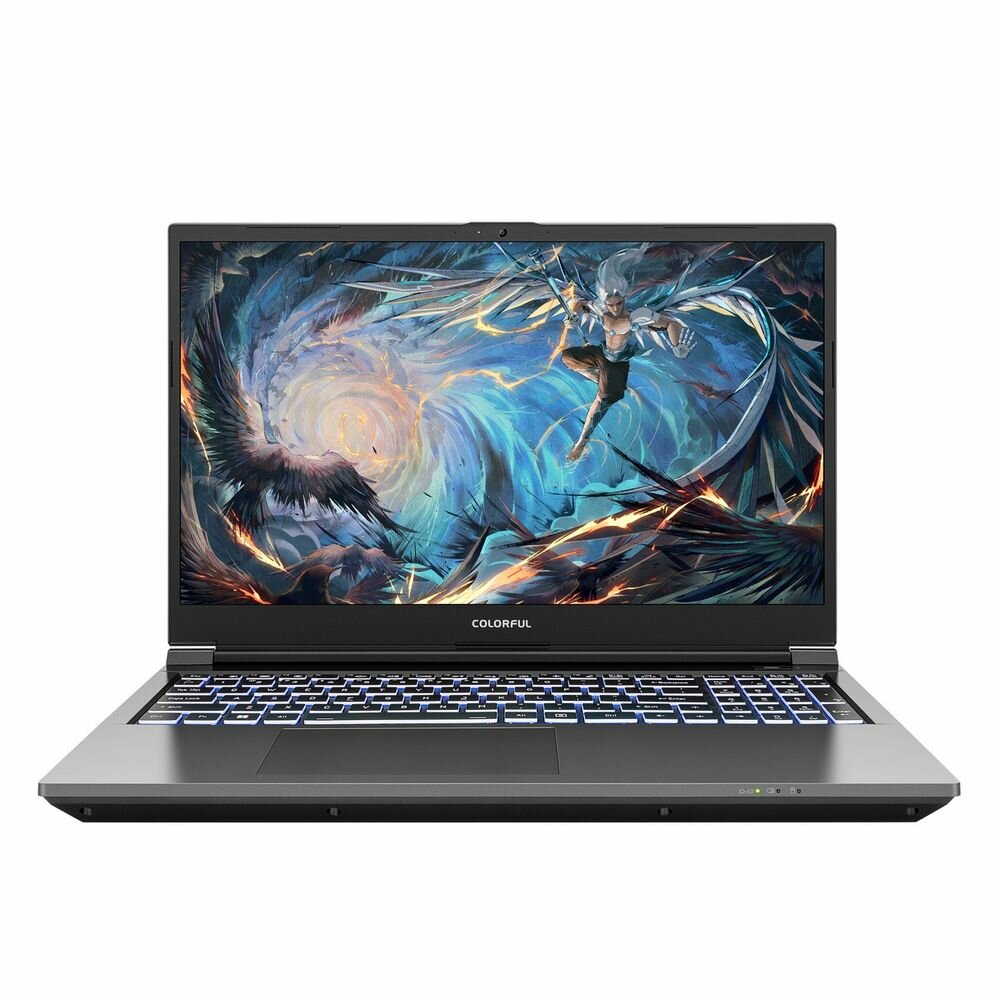 Ноутбук Colorful X15 AT 23 Intel Core i5-12450H/16Gb/SSD512Gb/RTX4060 6Gb/15.6";/IPS/FHD/144Hz/180W/NoOS/Grey (A10003400455)